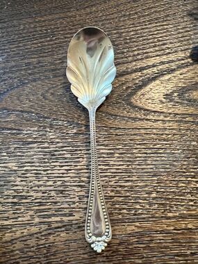 Antique Sterling Silver Sugar spoon R W & S